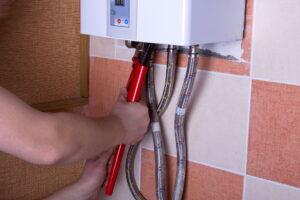 repair of the gas water heater